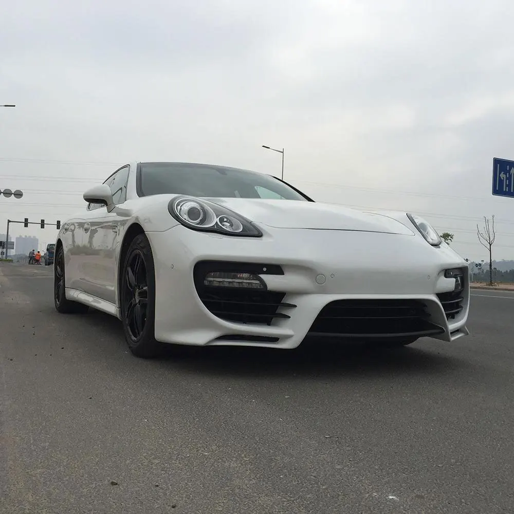FRP серый праймер переднего бампера стекловолокна подходит для Porsche Pananera автомобильные аксессуары