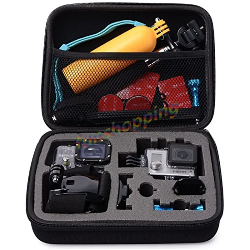Для Gopro аксессуары защитный чехол для хранения и переноски Box сумка для Герой 6/5/4/3+/3 sjcam для xiaomi yi Экен h9 H9R экшн-камеры