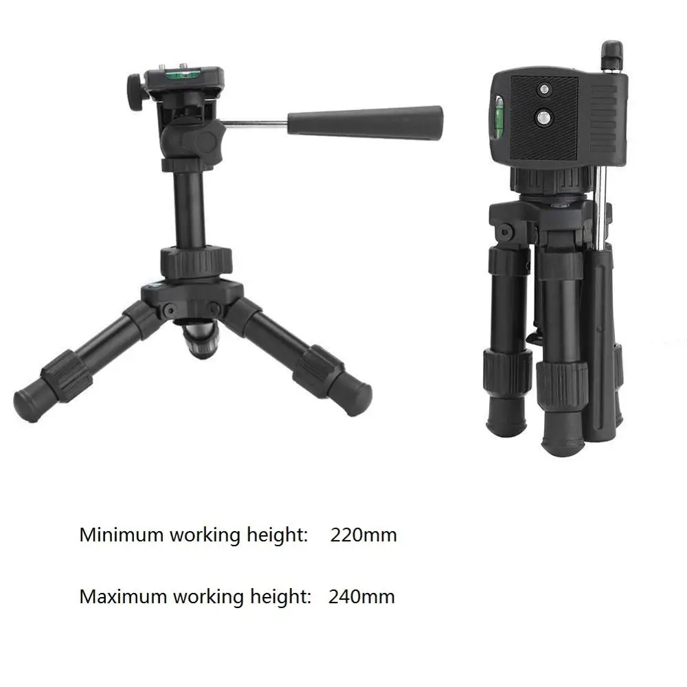 Мини настольный штатив для камеры алюминиевый стабильный настольного типа