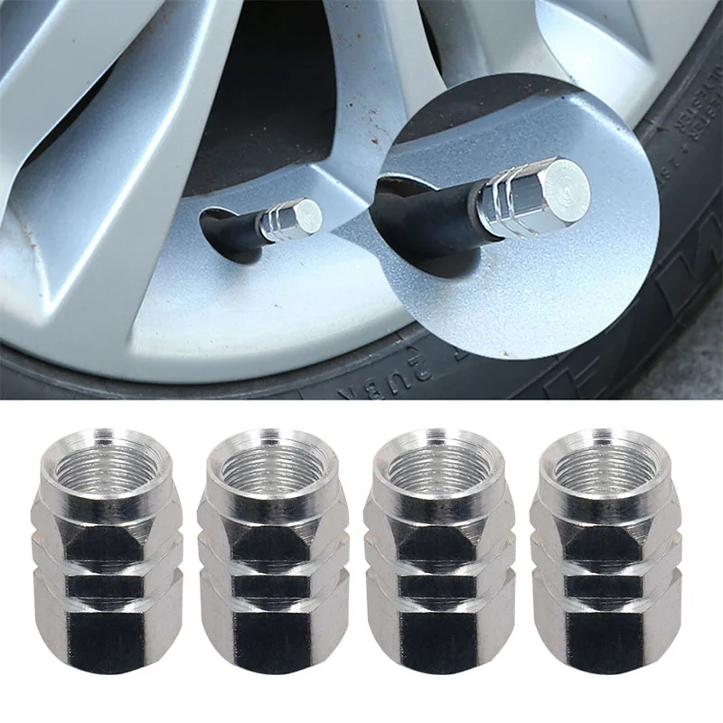 Серебристый 4 шт. колпак автомобильного колеса аксессуары для mazda 3 seat ibiza honda civic 2006-2011 seat leon toyota corolla 2008 ford focus 3 mazda - Цвет: Серебристый