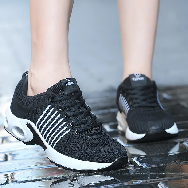 Women Vulcanize Sneakers Comfortable Casual Shoes Female Mesh Plus Shoes