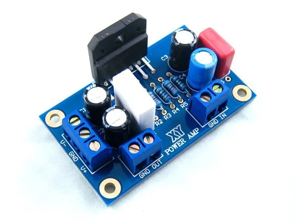 DIY наборы 2 шт. LM3886 Amp плата LM3886TF аудио усилитель мощности с одной выпрямительной