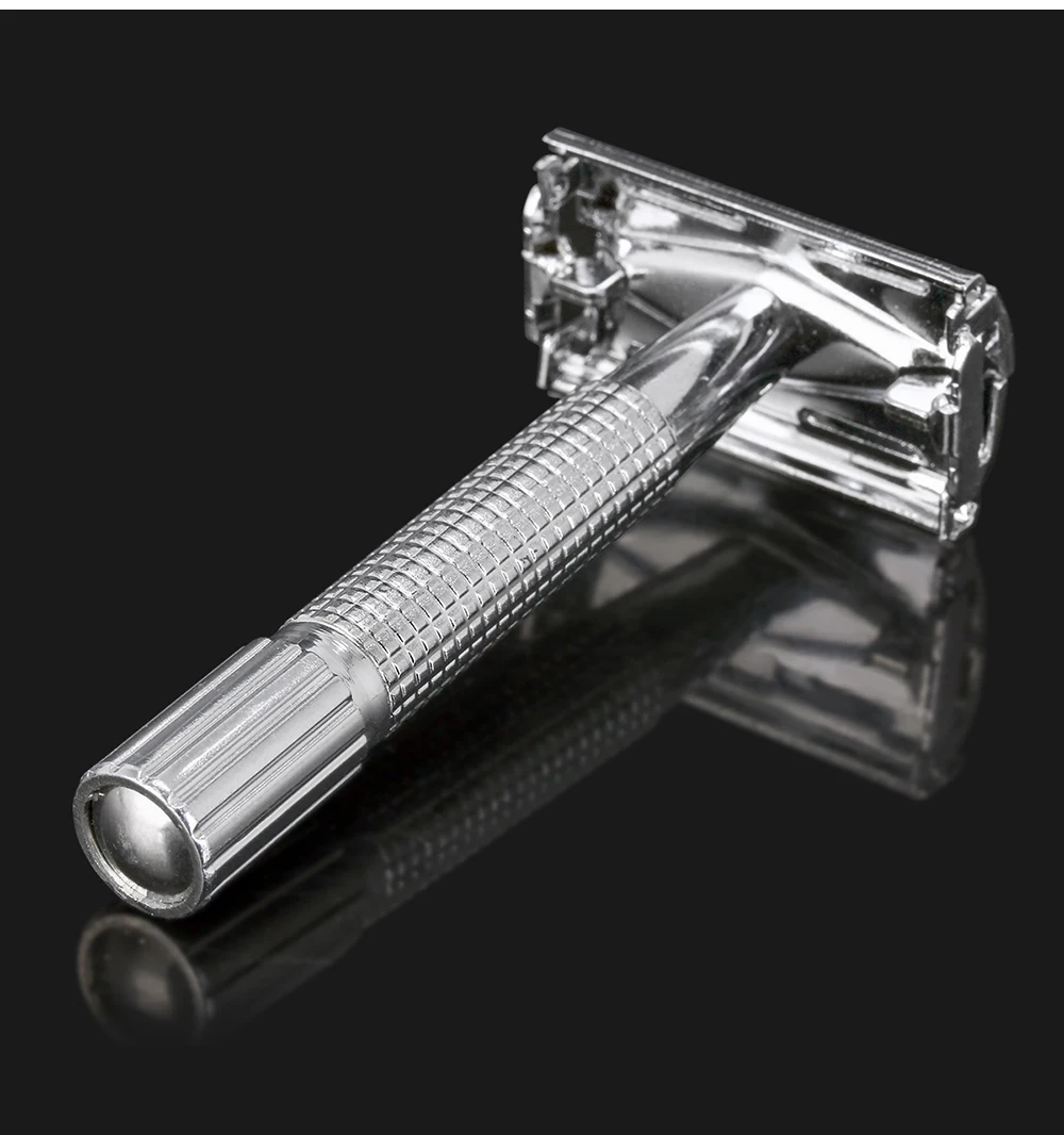 Мужской набор для бритья классический безопасный сплав Мужская s бритва и база из нержавеющей стали Мужская Ручная бритва не требует
