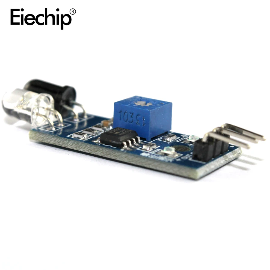 10 шт./лот ИК инфракрасный обходом препятствий Сенсор модуль для Arduino салона автомобиля Робот 3-жильный светоотражающий фотоэлектрический