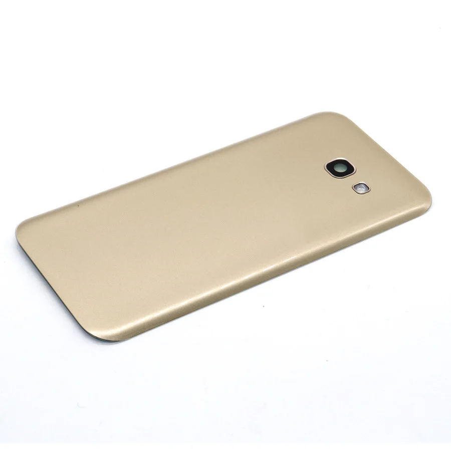 Для 5," SAMSUNG A5 крышка батареи задняя крышка Стекло A520 Задняя Дверь Корпус для SAMSUNG GALAXY A5 крышка батареи+ объектив камеры