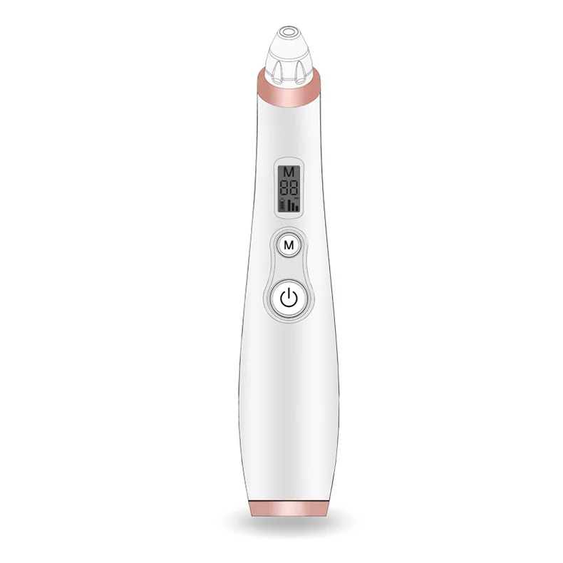 ЖК-дисплей Электрический инструмент для чистки лица Blackhead очиститель лица грязь вакуумный очиститель пор моющее средство с 4 сменный наконечник