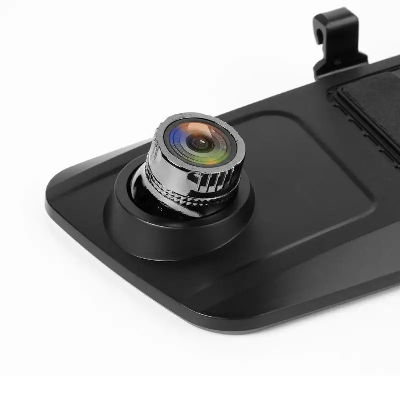 Anytek T77+ Автомобильная камера в зеркале видеорегистратор 6,8" сенсорный экран широкий Anlgle Зеркало DVR с камерой заднего вида видео запись