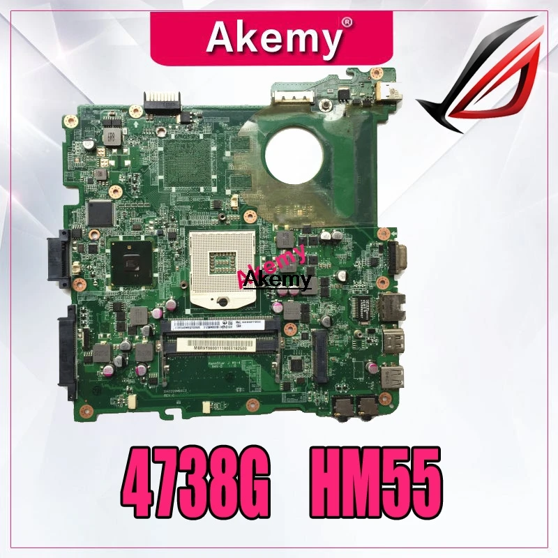DA0ZQ9MB6C0 MBR9Y06001 для acer aspire 4738 4738G 4738Z 4738ZG Материнская плата ноутбука тест HM55 DDR3 оригинальная материнская плата