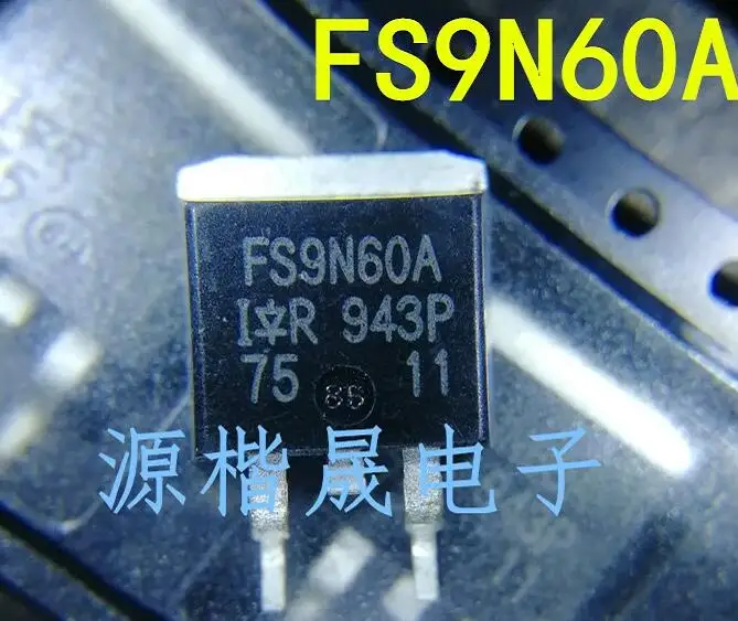 

50pcs/lot IRFS9N60APBF FS9N60A