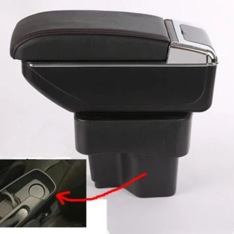 7 Generation Car Armrest Center Console Storage Box Car