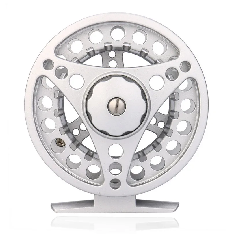 Fly Reel 3/4/5/6/7/8 WT Large Arbor Silver/Black Aluminum Fly Fishing Reel spinning Reel Fishing A30