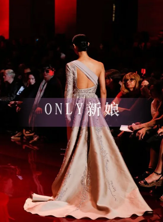 Jenny packham торжественное платье с разрезом Стиль Элегантные, на одно плечо кружевные платья для вечеринки с аппликациями знаменитости для матери невесты платья