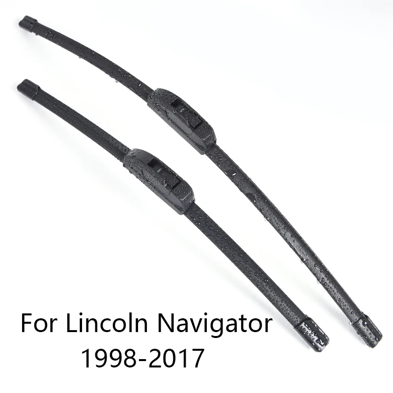 Стеклоочистителей лобового стекла автомобиля для Lincoln навигатор форма 1998 1999 2000 2001 2002 2003 2004 до автомобильный стеклоочиститель Резина