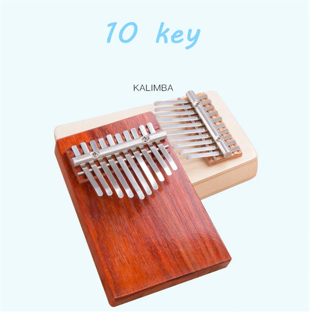 Игрушечное пианино портативный начинающих инструмент игрушечное пианино 10/17 тон калимба палец пианино износостойкий