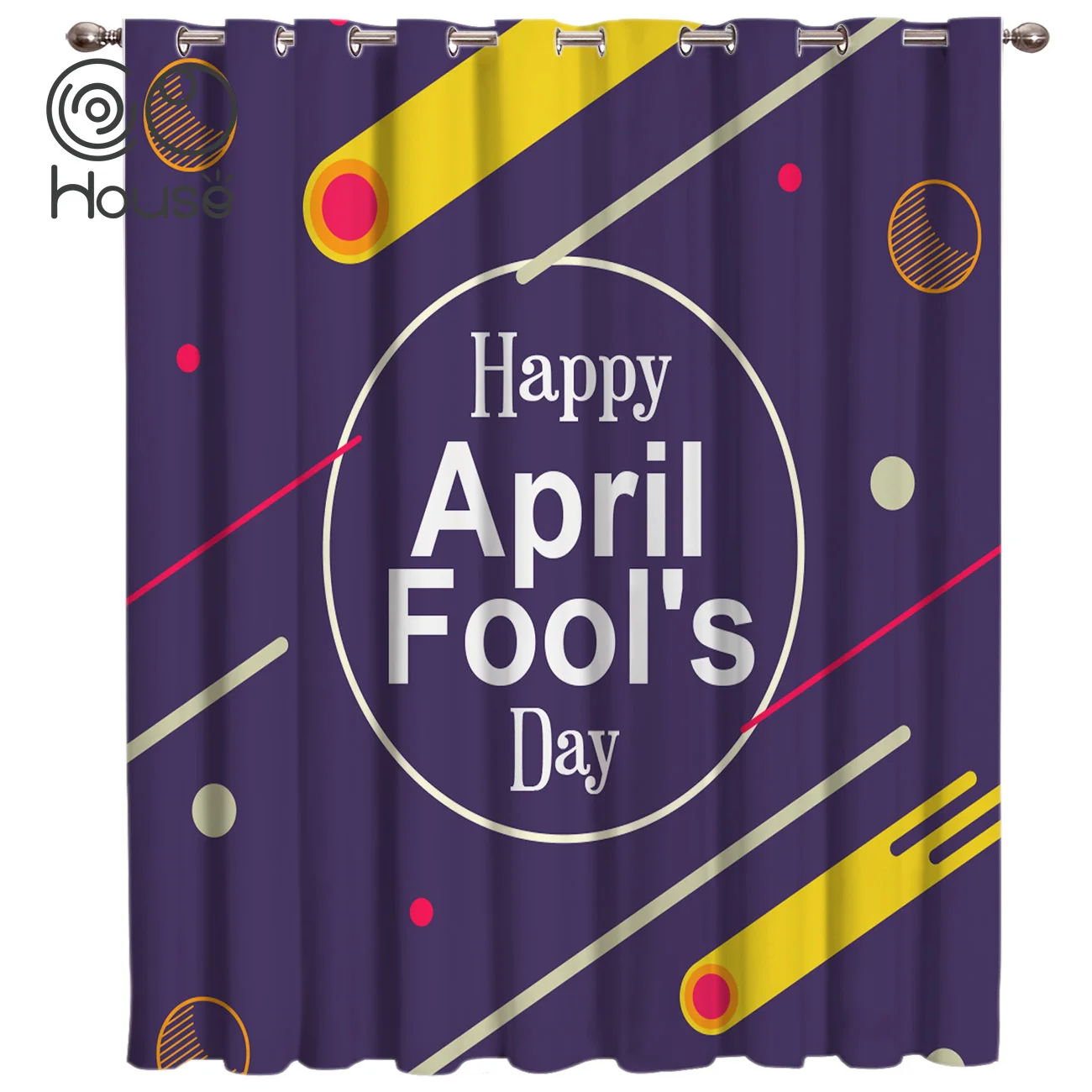 CoCoHouse April fools's Day Space оконные занавески подзор гостиная ванная комната шторы кухня декоративная ткань