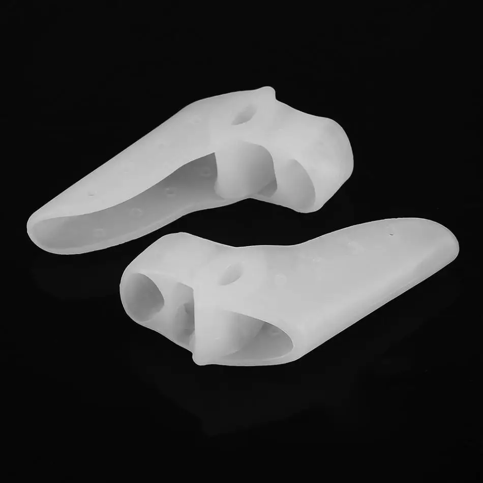 2 пары гелевый разделитель для пальцев ног Hallux Valgus корректор для стопы