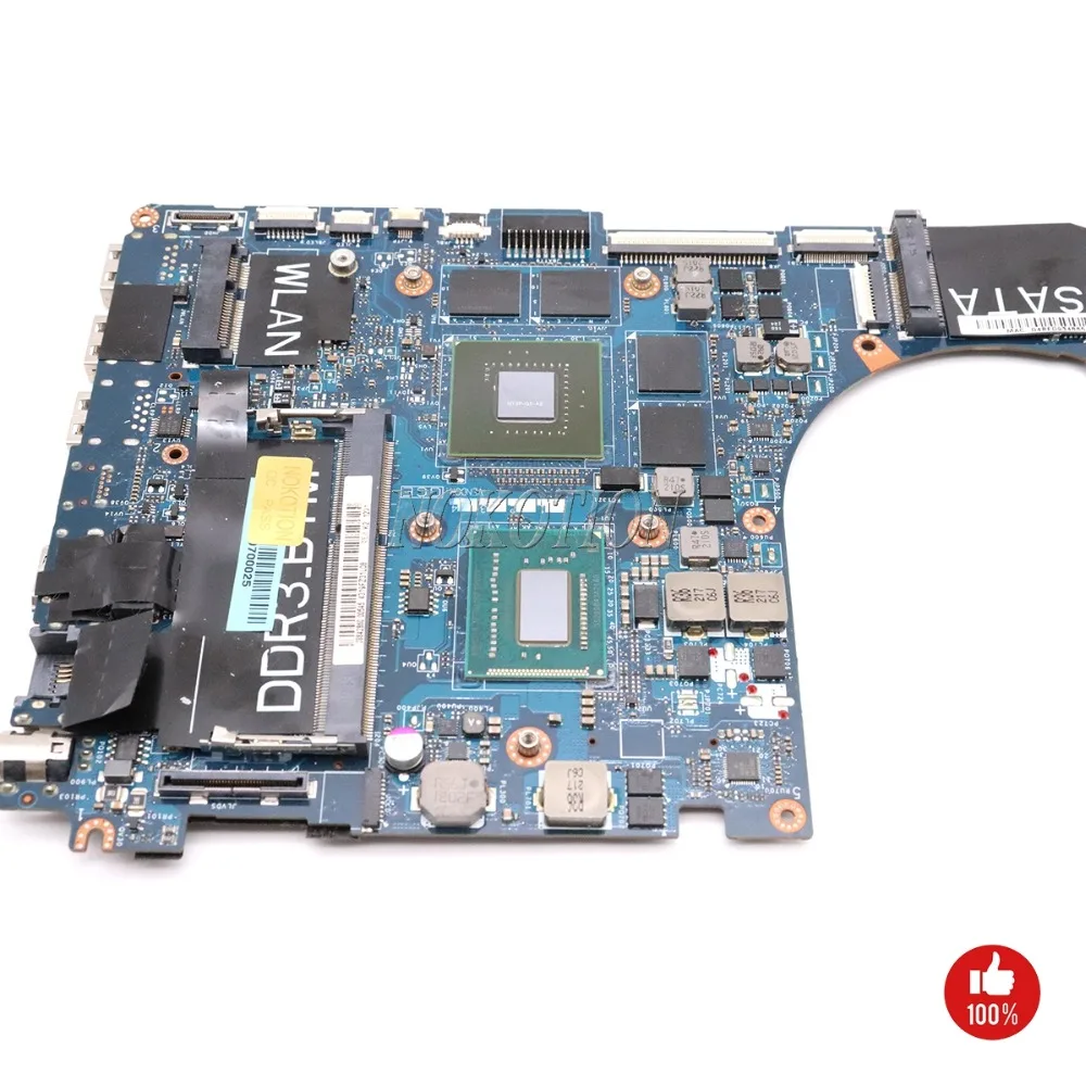 NOKOTION QBL00 LA-7851P CN-0WKN24 0WKN24 WKN24 для Dell XPS 15 l521x Материнская плата ноутбука 15,6 дюймов I5-3210M Процессор GT640M 2 ГБ GDDR5