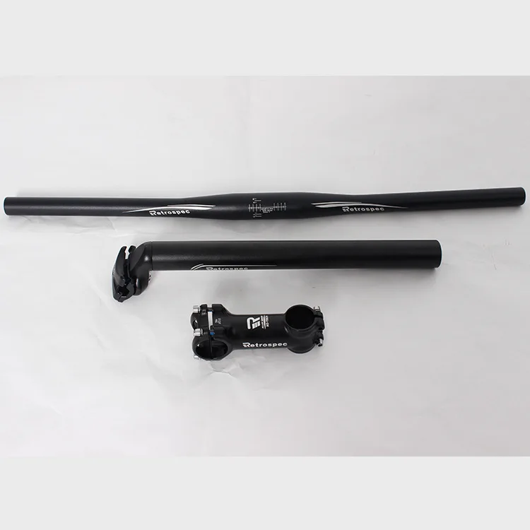 MTB Aluminum alloy handlebars lightweight mountain bike handle set with