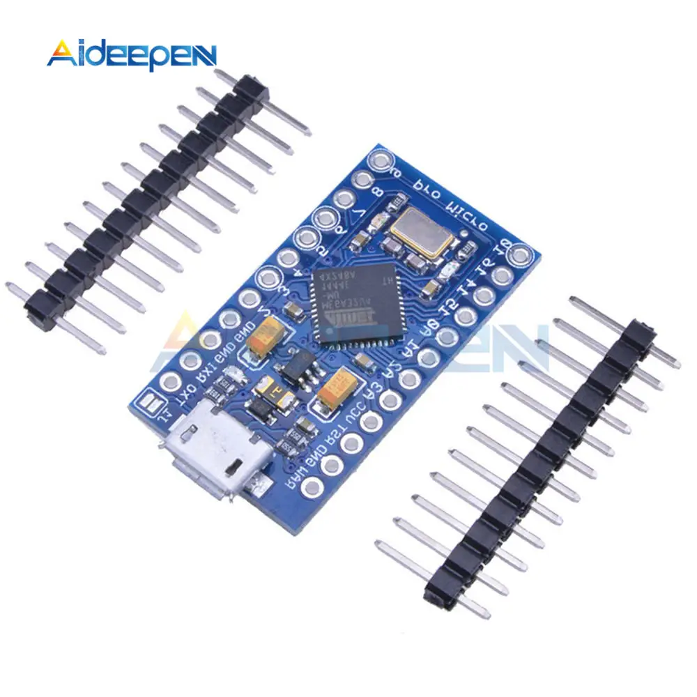 Pro Micro ATmega32U4 3,3/5 V 8/16 МГц заменить ATmega328 для arduino Pro Mini с 2 Row штыревые для Leonardo Mini Usb Интерфейс