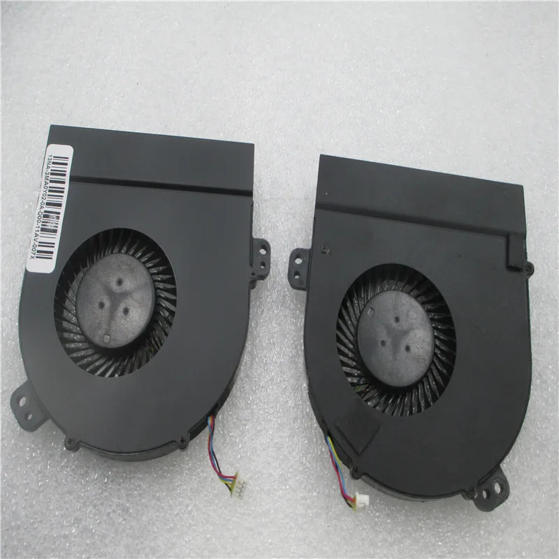 Процессор и GPU вентилятор охлаждения для fg25 dc28000fef0 07740y dc28000fdf0 09m2mv dfs200805000t fg23 Dell Alienware 15 R1 Вентилятор охлаждения