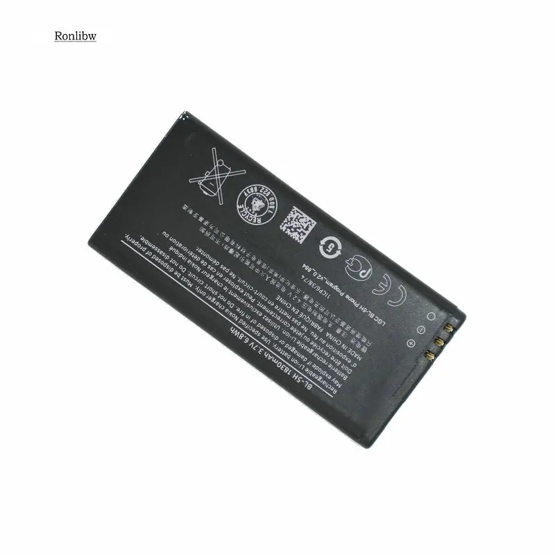 Ronlibw 2 шт. BL-5H BL 5 H замена батарея+ зарядное устройство для Nokia Lumia 630 636 638 635 Bateria Betterie аккумулятор