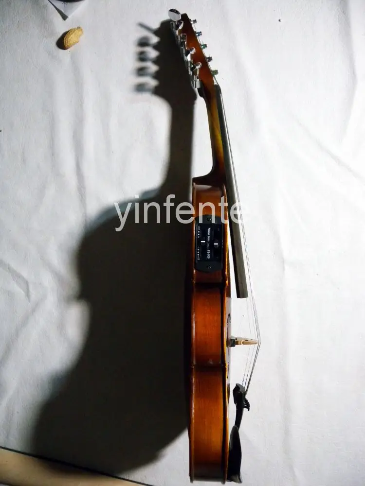 

4/4 Full Size Electric Acoustic Violin Solid wood Powerful Sound Guitar