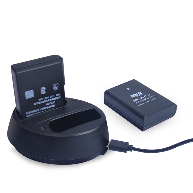Leise EN-EL14 Аккумулятор для цифровой камеры 950mah для Nikon SLR D3200 D3300 D5200 D5300 D5500 2 шт аккумулятор+ 1 шт зарядное устройство USB кабель
