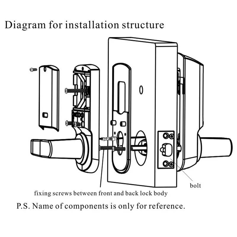 Biometric Electronic Lock Door Lock Fingerprint Code Mechanical