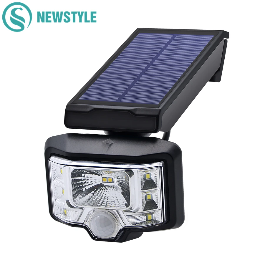 

Outdoor Solar LED Lights 360 Degree Rotatable Motion Sensor Waterproof Spotlights For Wall Yard Garden Garage Driveway