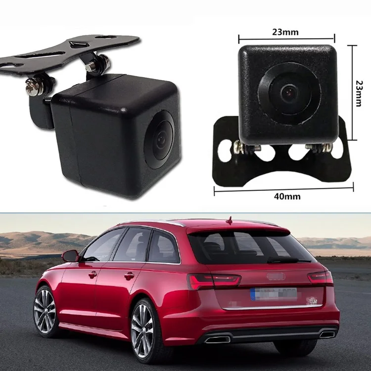 AHD 1080P широкоугольная мини фронтальная камера заднего вида для автомобиля