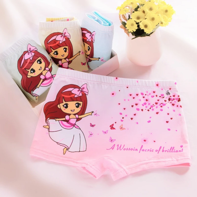 Girl underwear Princess Cartoon Children's underwear shorts pure cotton breathable pants