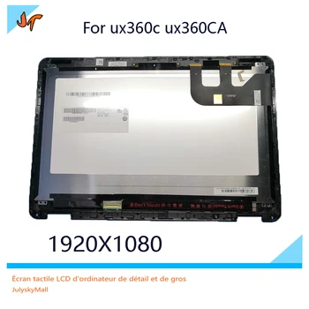 

13.3-inch LCD + frame for ASUS Zenbook UX360C UX360CA UX360 FHD with touch screen 1920X1080 display panel B133HAN02.7 LTN133HL04