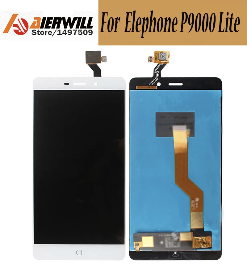

100% NEW For Elephone P9000 Lite LCD Display + Touch Screen Digitizer Assembly Replacement Repair Accessories for Elephone P9000