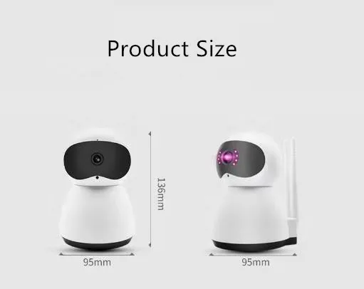 CHHD 1080 p HD Беспроводная IP система видеонаблюдения с ночным видением детский