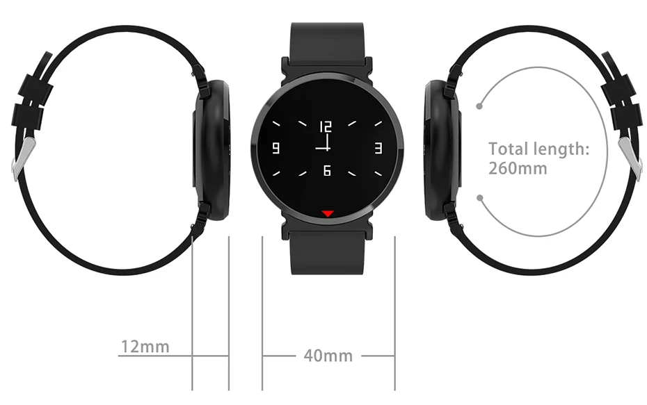 smart watch blood pressure heart rate monitor (12)