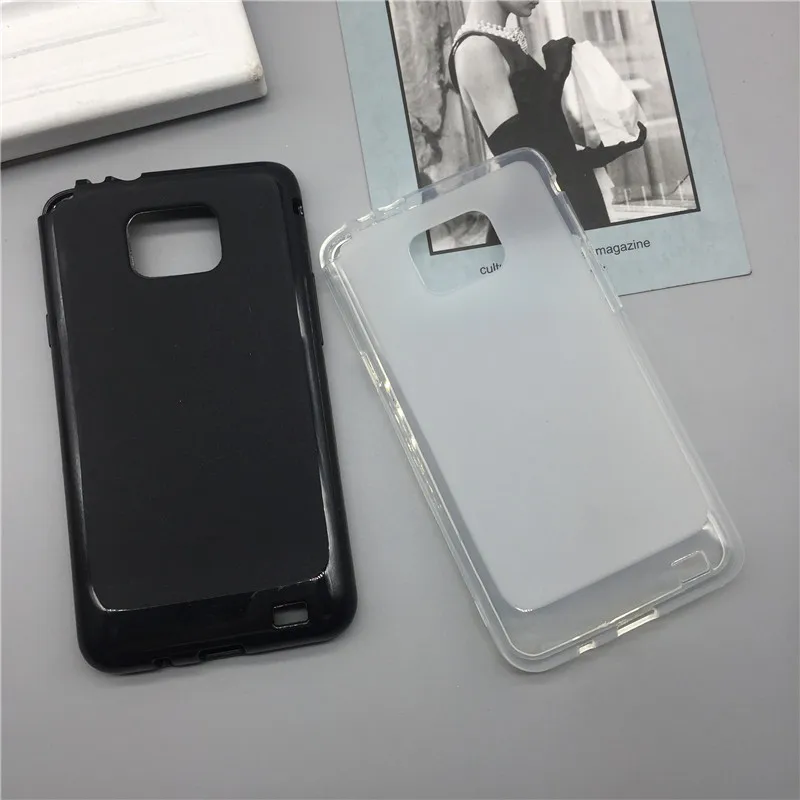 

Case Soft Silicon Phone Para for Samsung Galaxy S2 S 2 SII i9100/S2 Plus i9105 Fundas Cover Shell Black Cases Original Coque