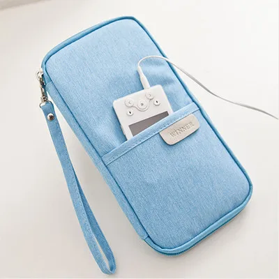 Sky blue Холстовый школьный Карандаш Чехол Estojo Эсколар Канцелярские Организатор ручка чехол s сумка, школьные принадлежности Карандаш Чехол Papelaria для мальчиков и девочек - Цвет: Sky blue