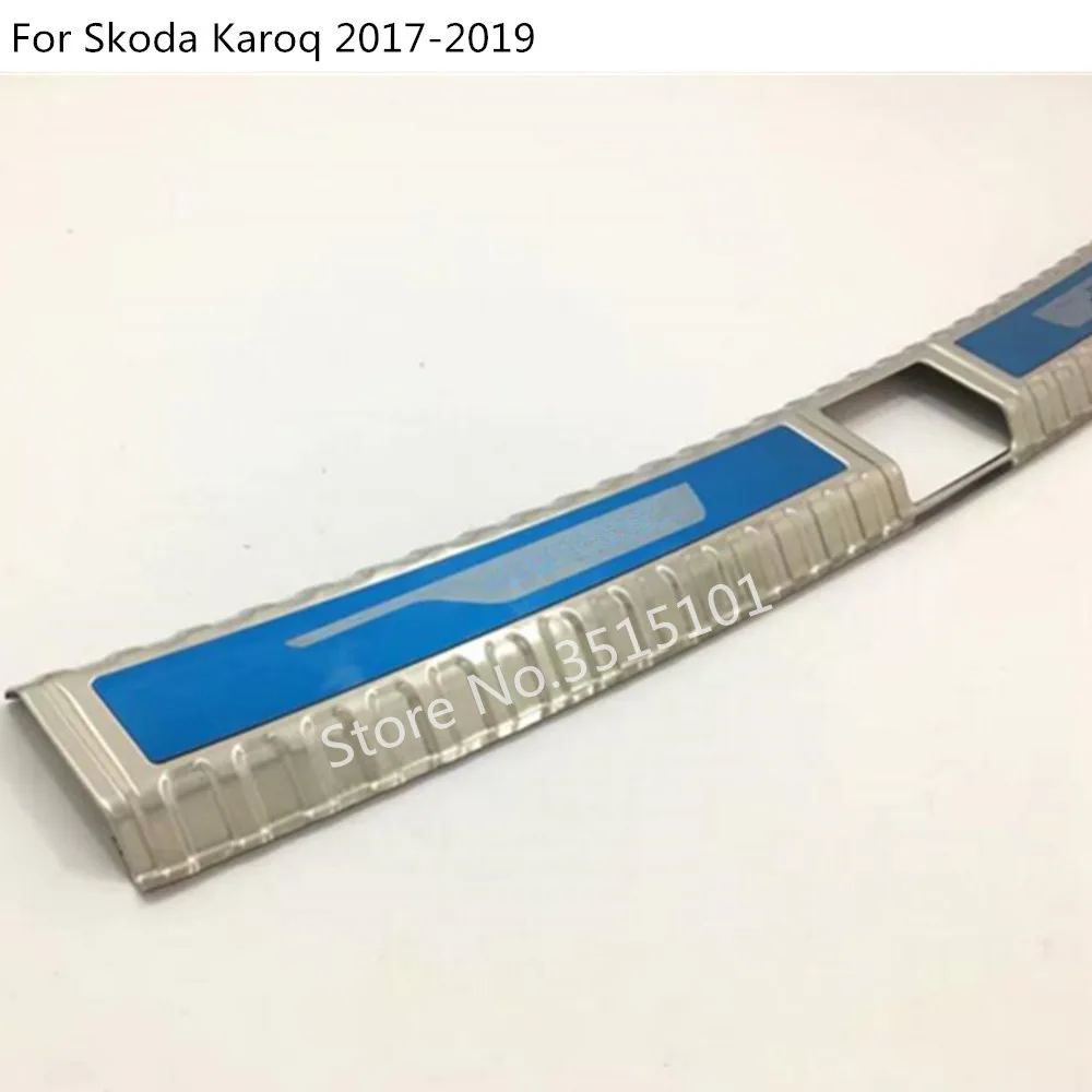 Нержавеющая сталь внутренний внешний задний бампер Защита накладка педаль для