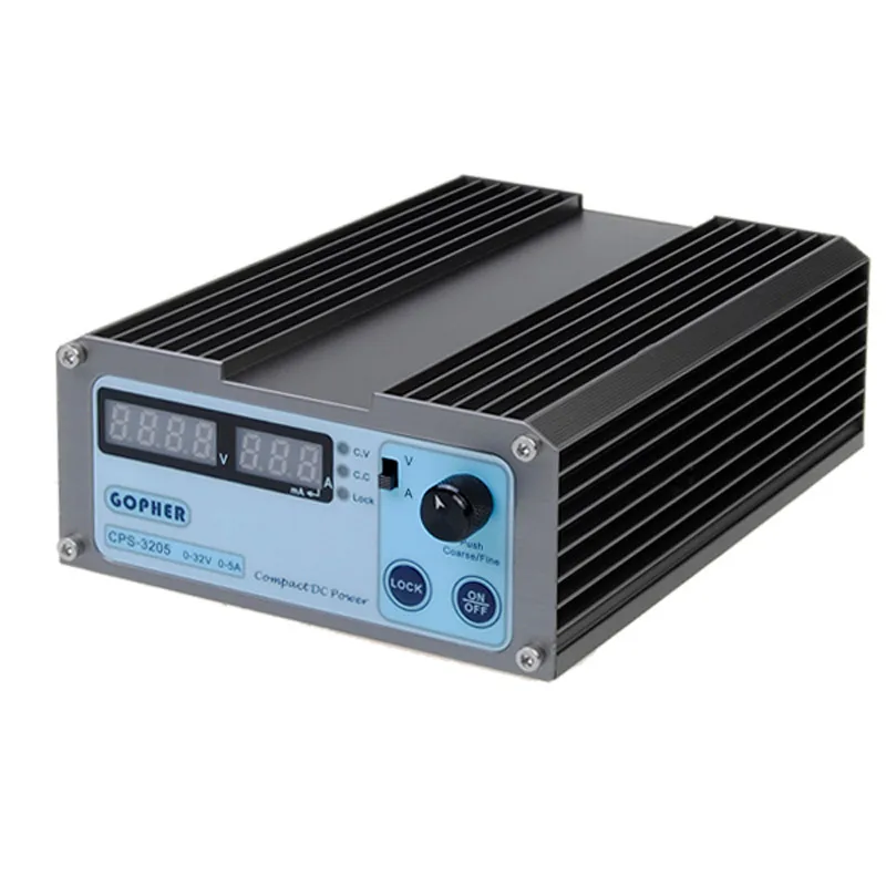 CPS-3205 0-32 V 0-5A Портативный Регулируемый источник питания постоянного тока 110 V/220 V испытательное оборудование