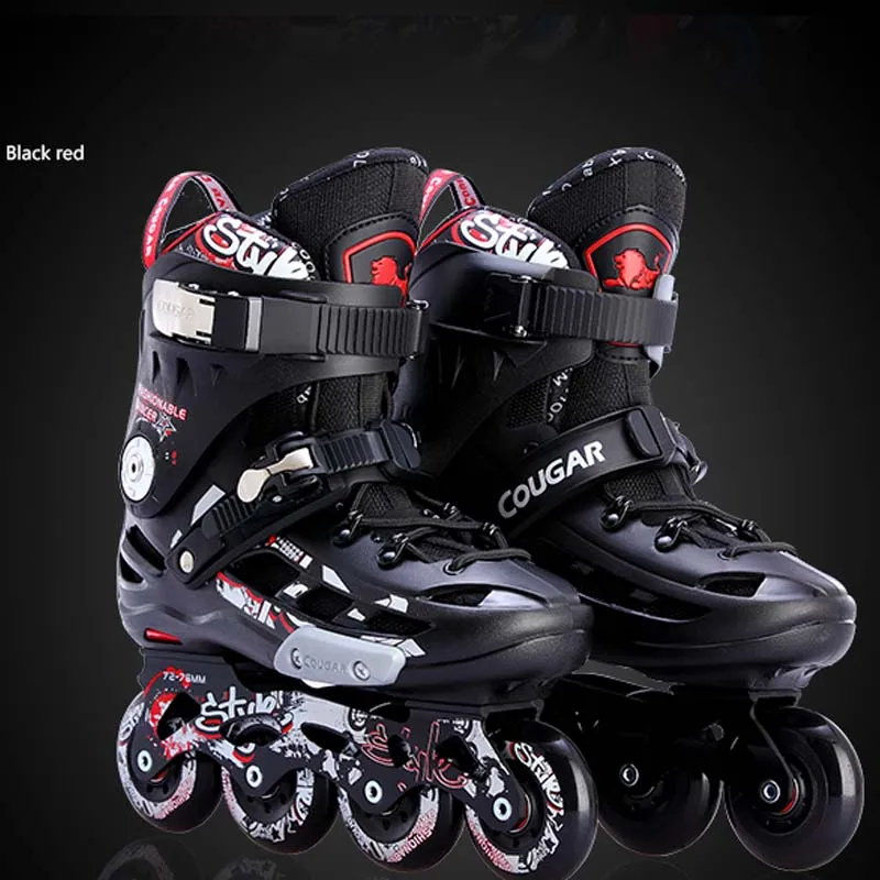 Japy Skate Cougar MZS509 Инлайн ролики для слалома роликовые коньки обувь скольжение слалом обувь для катания на коньках Patines Adulto