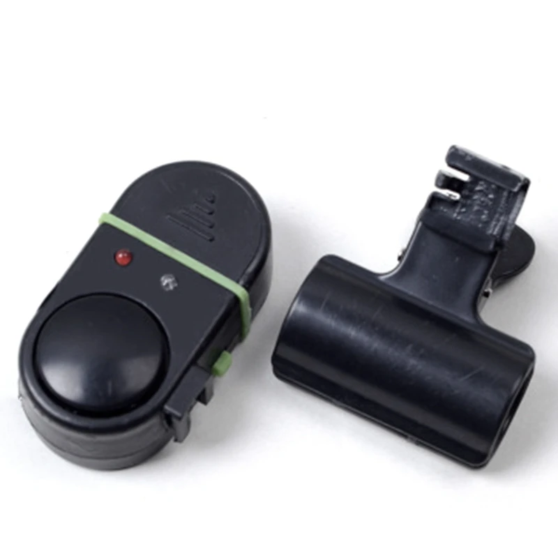 New Led Light Fishing Electronic Bite Fish Alarm Bell Clip-On Fishing Rod Pole Waterproof Fishing Alarm