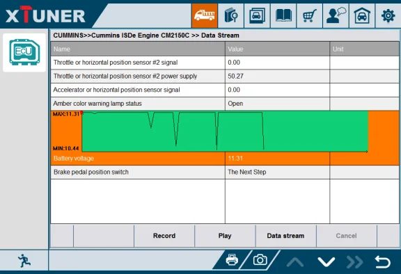 Xtuner Vpecker T1 v8.5 дизельный тяжелый грузовик OBD OBD2 Диагностический Инструмент wifi автоматический сканер для подушки безопасности/DPF/ABS для Volvo/Scania