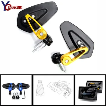 

Universal Motorcycle motorbike Handle Bar End rearview Mirrors for kawasaki Ninja 300 EX300 Z300 NINJA Z250 DUCATI M1100S GT1000