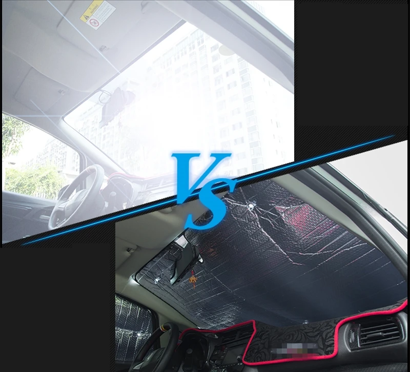 Солнцезащитный козырек для HONDA FIT JAZZ 2014 2018 Теплоизоляционный автомобильный