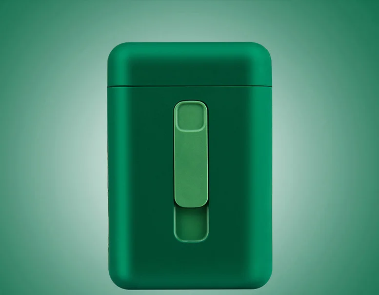 Стиль Ciagrette держатель Коробка Чехол электронная USB Зажигалка Беспламенное ветрозащитное табачное портсигар чехол зажигалка LFB789