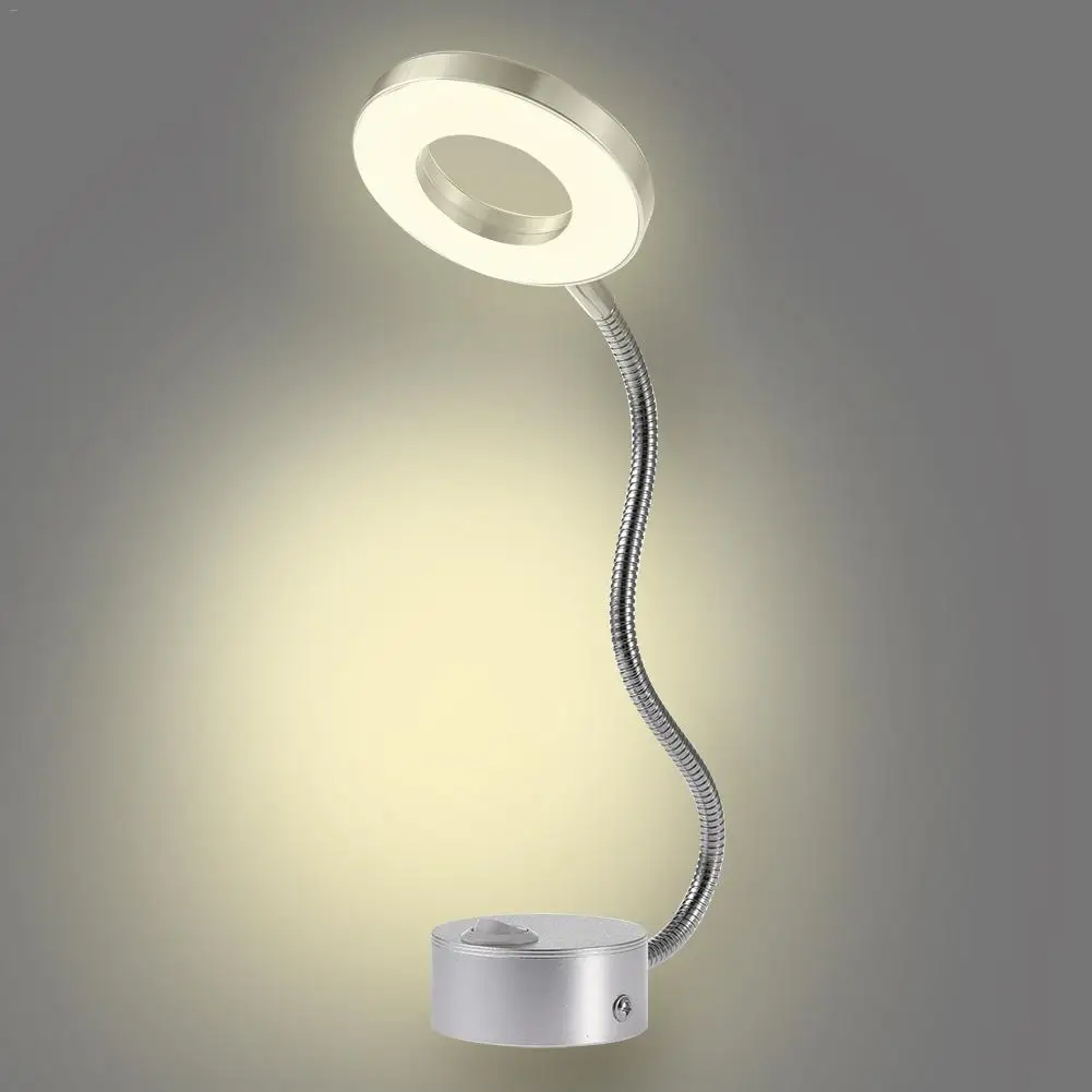 5W LED Flexible Home Hotel Bedside Reading Lamp Modern Fashionable Book