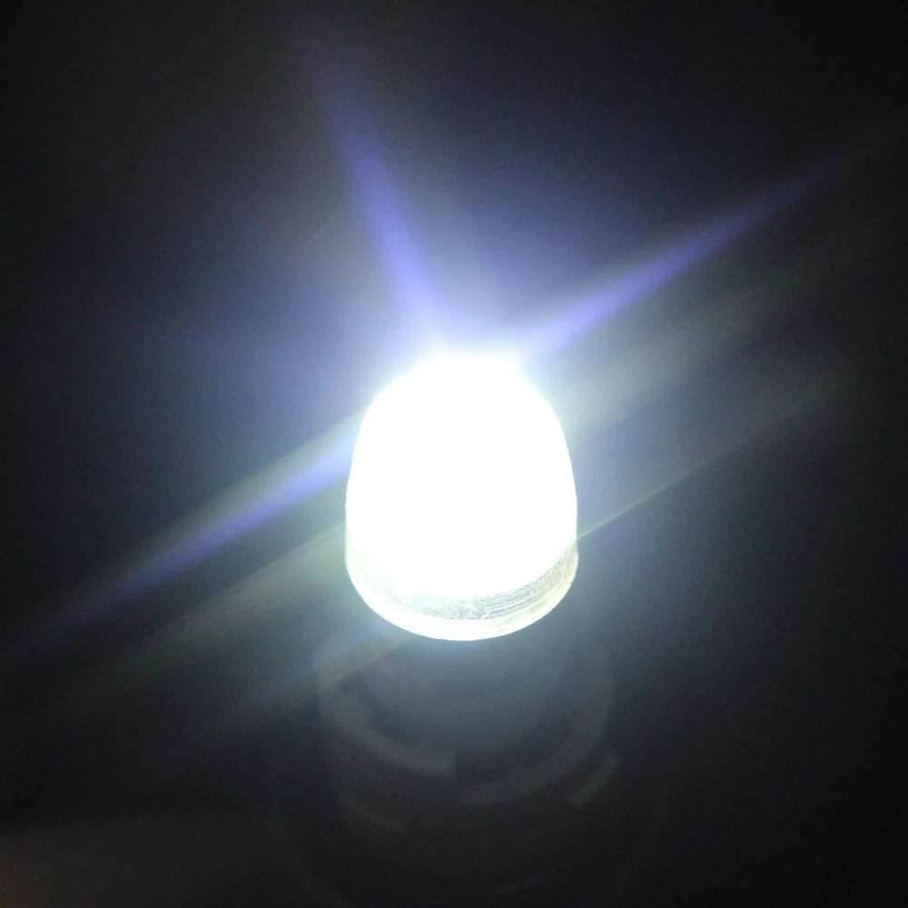 YM E-Bright 200 шт./лот 12 В T10 194 168 W5W 1,5 Вт 1 SMD светодиодный индикатор с объективом для салона автомобиля индикатор чтения дверные фонари приборные огни