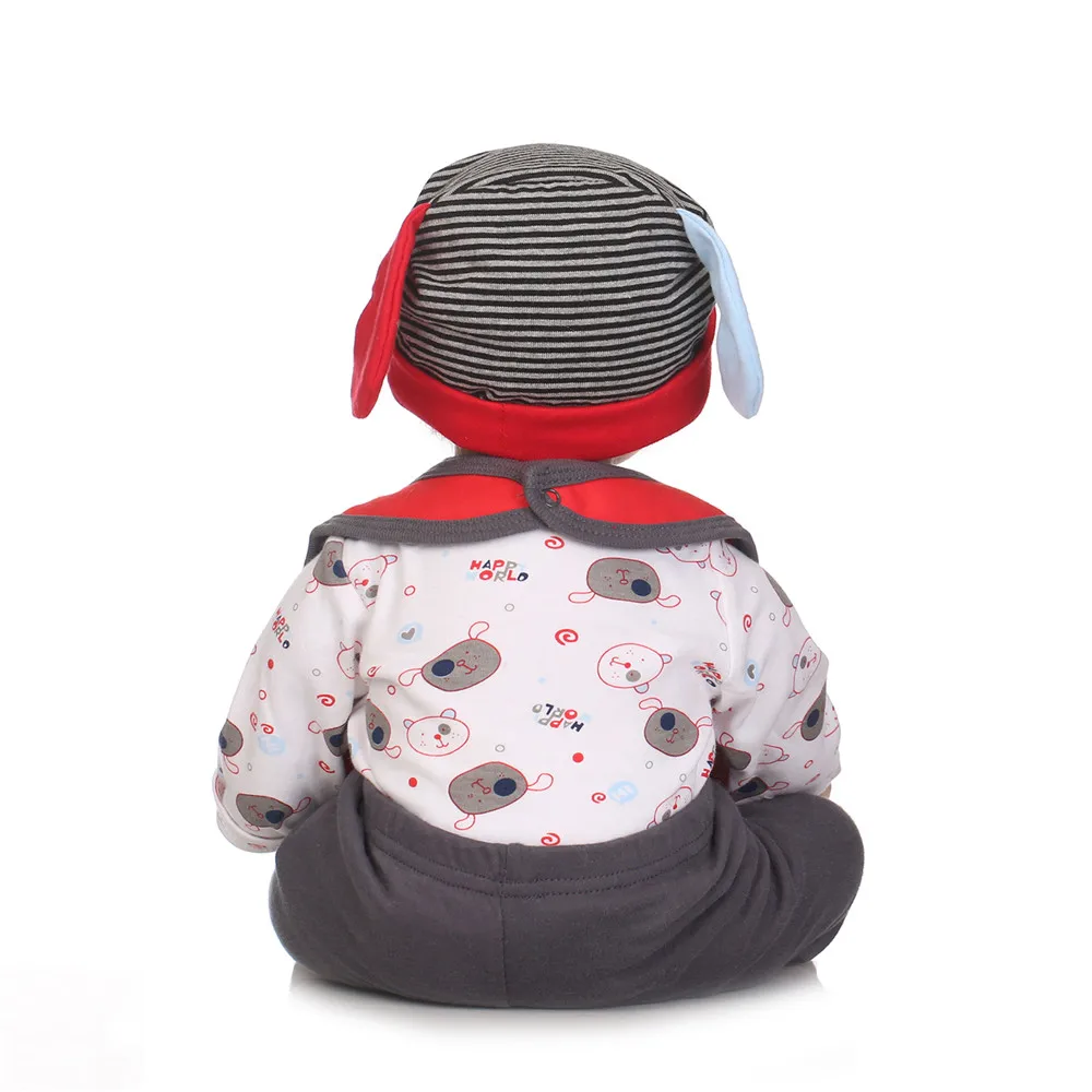 Bebe подарок reborn 2" 55 см мягкие силиконовые reborn Детские куклы подарок для девочек обучающая игрушка кукла bonucas возрождённая oyuncak bebek