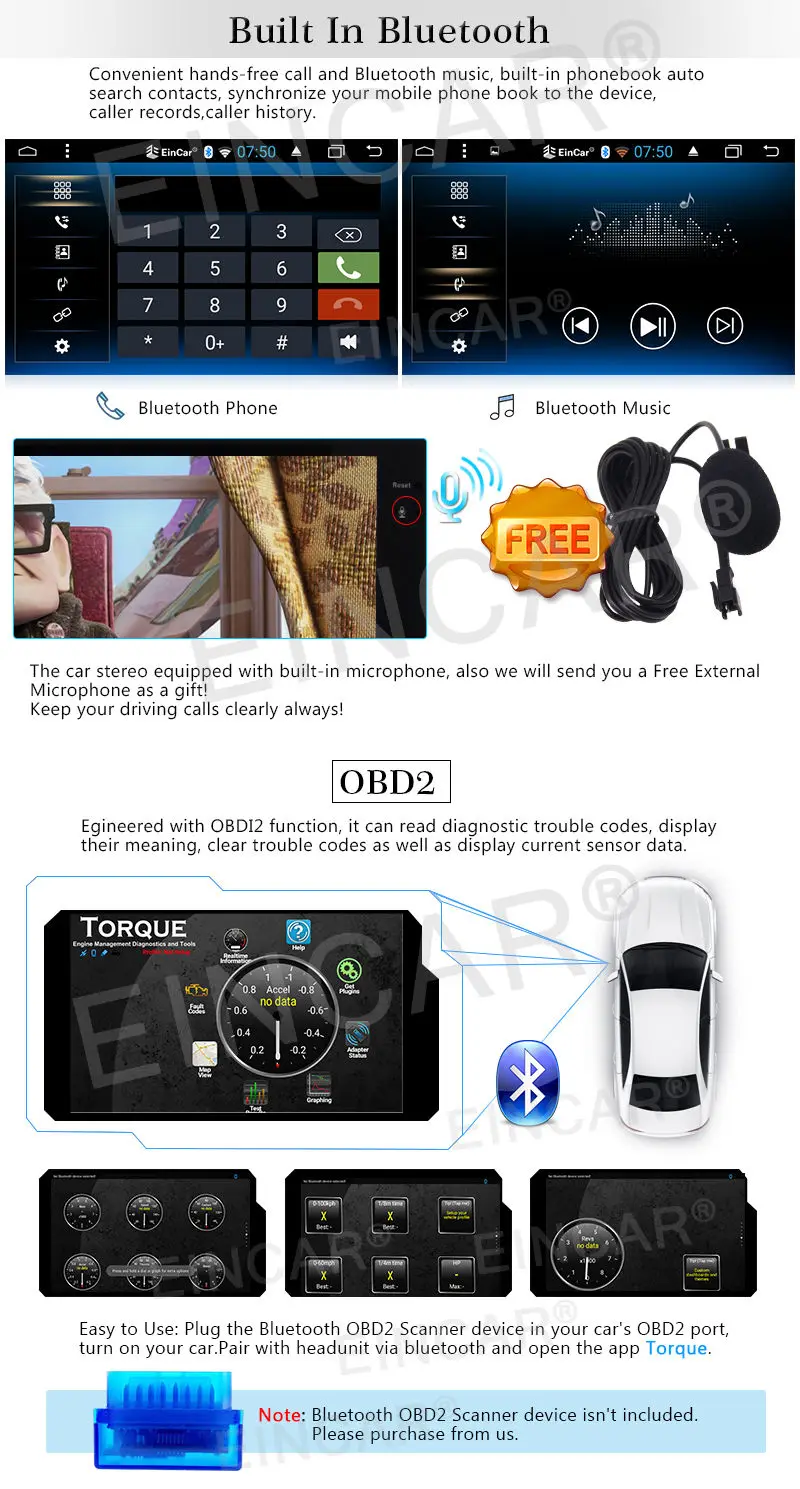 Best Android 6.0 2Din Car Stereo Radio GPS Wifi OBD2 HD Mirror Link BT no DVD Player 12 Best Android 6.0 2Din Car Stereo Radio GPS Wifi OBD2 HD Mirror Link BT no DVD Player 12