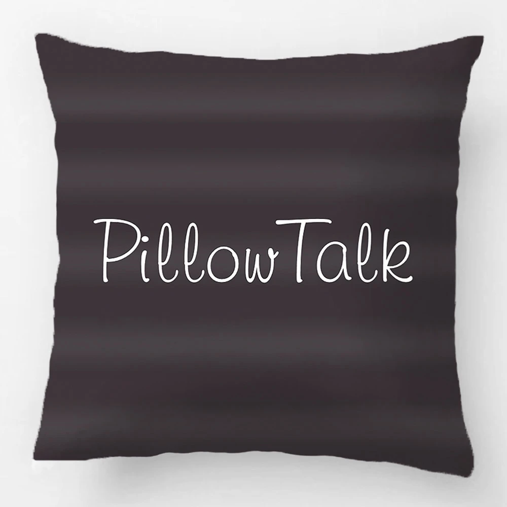20x20 Inch Подушка Talk Throw Подушка Свадебная декоративная наволочка индивидуальный подарок Lvsure для автомобиля диванная подушка для сидения - Цвет: 20x20 Inch